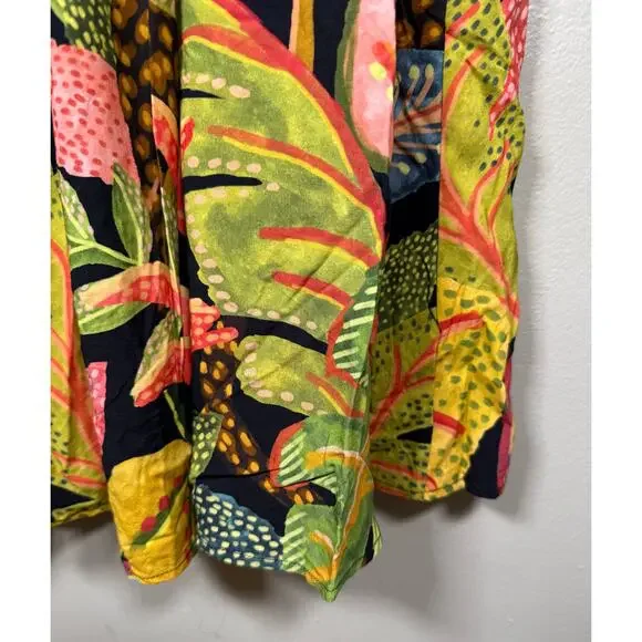 Vintage Farm Rio Tropical Mini Dress size L - Picture 8 of 10